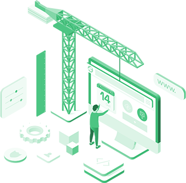 Bauarbeiten Illustration